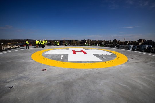 Ant Kauno klinikų stogo – pirmoji tokia vieta visoje šalyje: leis sutaupyti daug brangaus laiko
