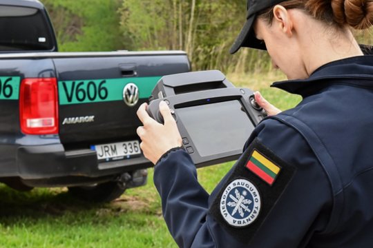 Per savaitę sulaikytas vienas dronų operatorius, savo skraidyklę pakėlęs draudžiamoje vietoje