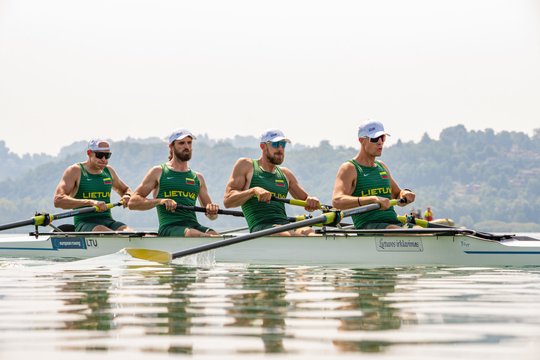 Kovas dėl Europos irklavimo čempionato medalių pratęs 5 Lietuvos įgulos