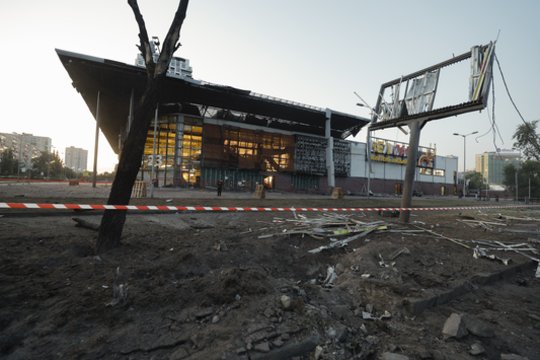 Masinė Rusijos raketų ataka: žuvo devyni žmonės, mažiausiai 23 sužeisti