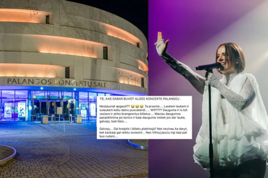 Garsios dainininkės koncertas Palangoje įsiutino gerbėjus: „Kas čia buvo?“
