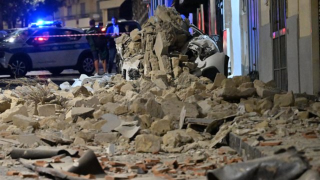 Žemės drebėjimas Italijoje: netoli Neapolio supurtyta supervulkano zona