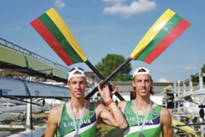 Fantastiška žinia: broliai Stankūnai – Europos irklavimo vicečempionai!