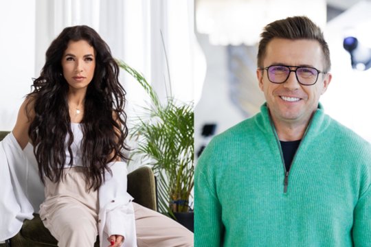 Socialiniuose tinkluose sparčiai plinta aistringas I. Puzaraitės ir M. Jampolskio įrašas: „Ką jie čia daro?“