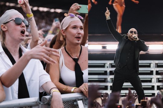 Pitbull koncerto aistros nerimsta: „Atsakomybę turi prisiimti ir žiūrovai“
