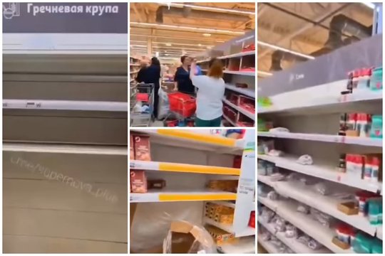 Karas Ukrainoje. Krymo „elito“ kurortas Masandra: be elektros, dujų ir su „tušonke“