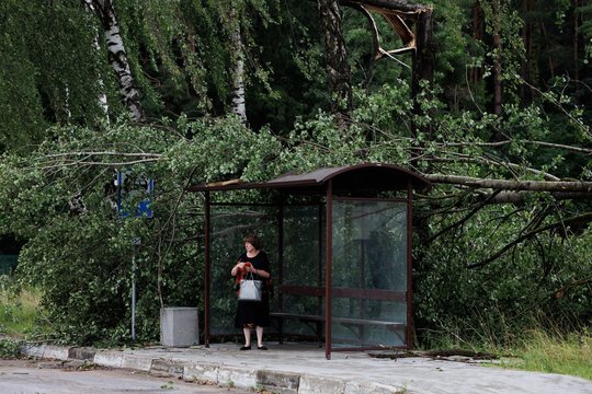 Audra nusiaubė Vilnių: vaizdai po stichijos kalba patys už save