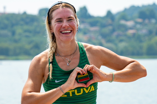 Lietuva klesti irklavime: Viktorija Senkutė – Europos vicečempionė