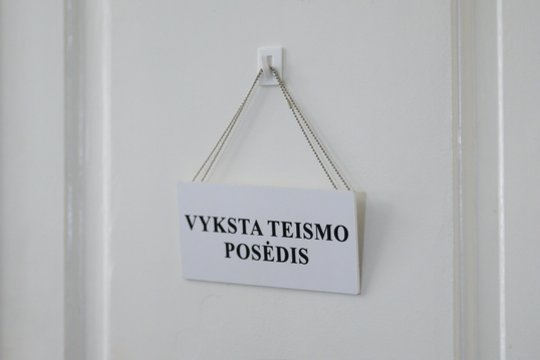 Teismui perduota byla dėl išpuolio prieš Kauno teisėją