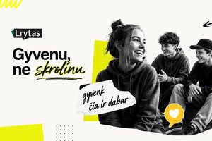 Lrytas kampanija apie ekranų poveikį vaikams: kviečia visuomenę kalbėtis ir ieškoti sprendimų