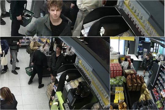 Kauno policija aiškinasi, kas siautėjo parduotuvėje