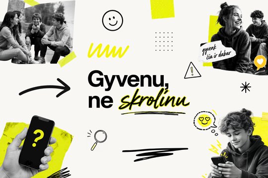 Gyvenu, ne skrolinu