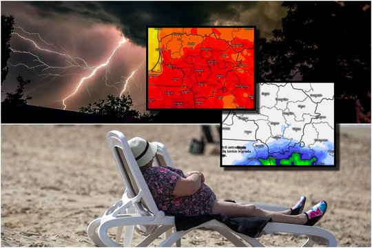 Sinoptikė skelbia naujausią prognozę: po šilumos – naujas orų scenarijus