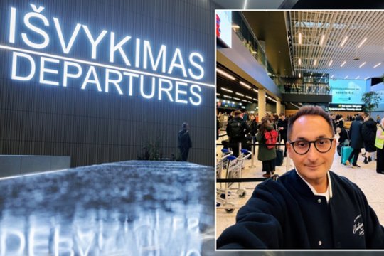 Orijų Gasanovą šokiravo vaizdas prie Vilniaus oro uosto: to nesitikėjo