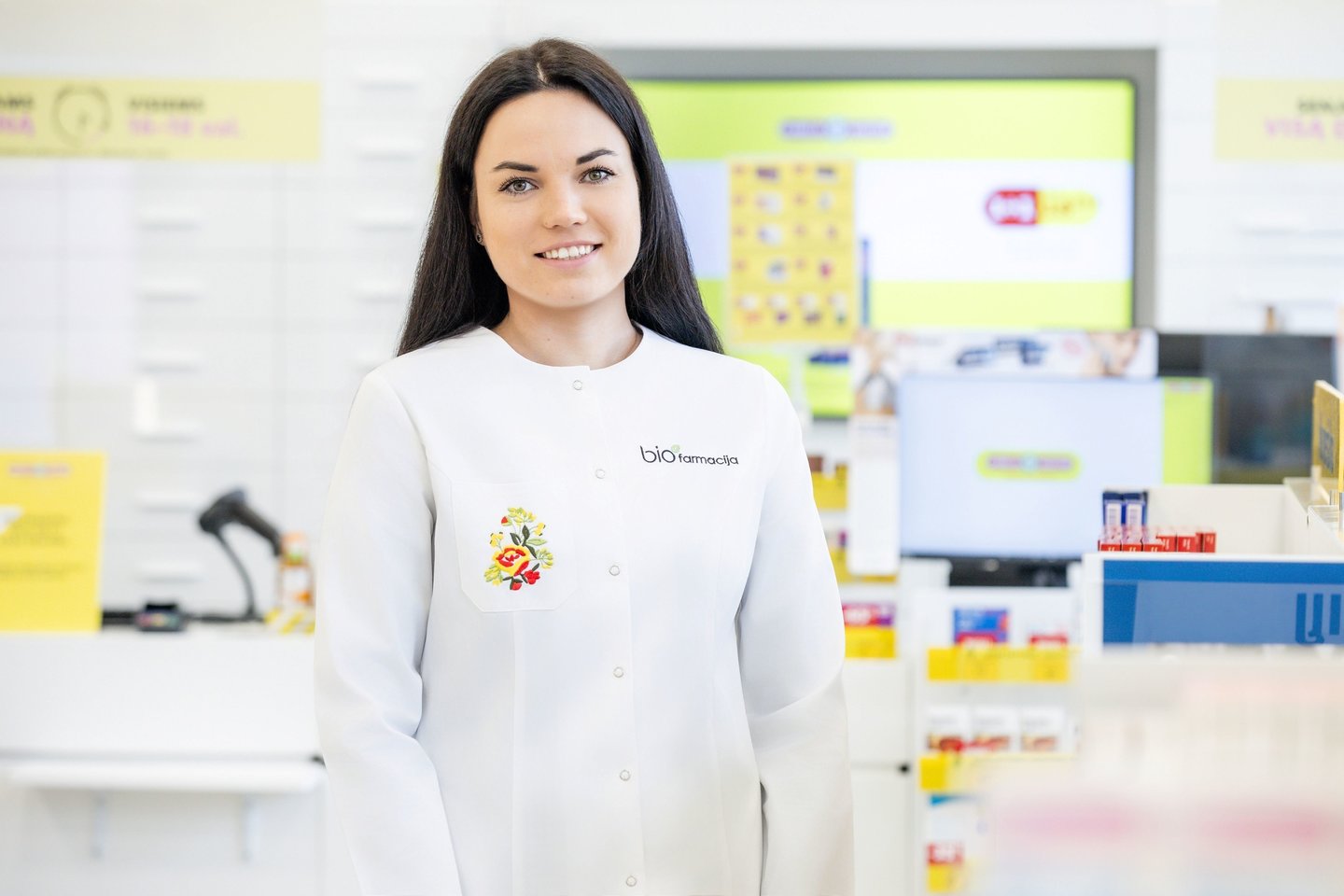 Vaistininkė Julija Aganauskaitė-Žukaitė<br>Pranešimo spaudai nuotr.