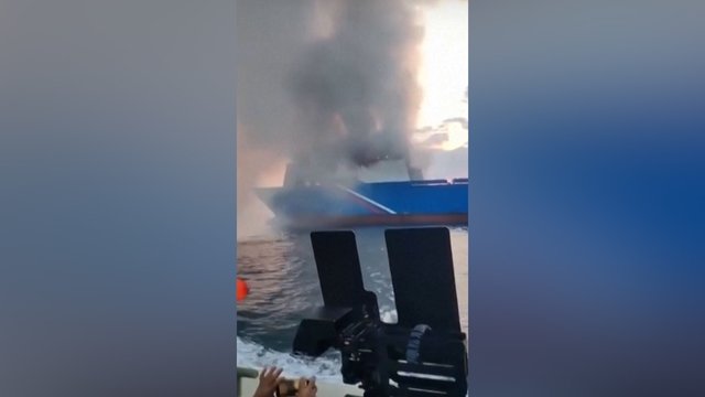 Juodojoje jūroje dronai atakavo Turkijos krovininį laivą: įgulos narys užfiksavo vaizdus