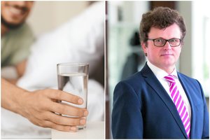 Šilto vandens stiklinė ryte: profesorius įspėja – šis įprotis naudingas ne visiems