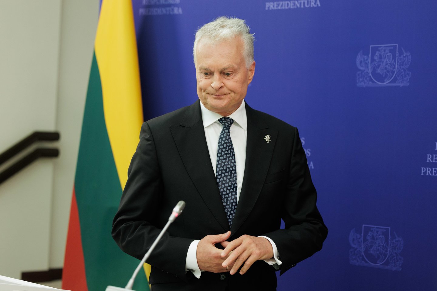 G. Nausėda.<br>V.Skaraičio nuotr.