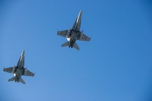 Lenkijos naikintuvai trečią kartą per kelias dienas virš Baltijos jūros perėmė rusų žvalgybinį orlaivį