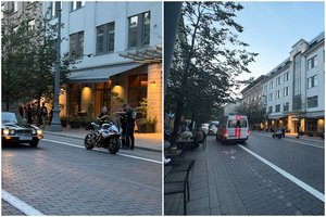 Vilniaus centre motociklininkas partrenkė 5-metį vaiką