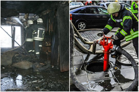 Palangoje iššauta signalinė raketa pataikė į butą – nuostoliai skaičiuojami tūkstančiais
