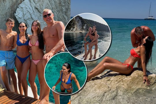 Šarūnas Jasikevičius su šeima pabėgo į rojų: žmonos kadruose – ir saldžios akimirkos