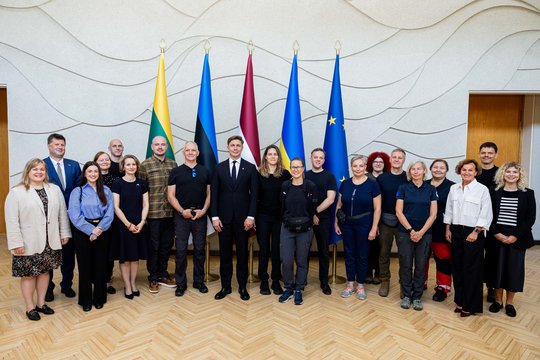 Pirmoji bendra Baltijos šalių medikų komanda išvyko stažuotis į Ukrainą