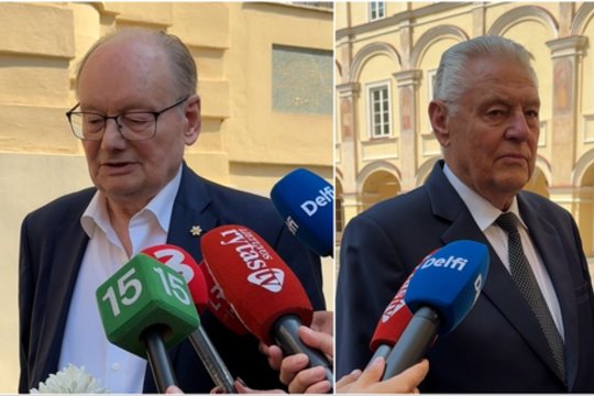 Paskutinio sudie tarti atvykę Č. Juršėnas ir A. Sinevičius pasidalijo prisiminimais: „Ji turėjo Dievo dovaną“