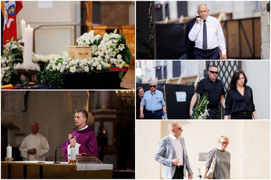 Už buvusią premjerę K. Prunskienę – Šv. Mišios: tarp atvykusiųjų – artimieji, politikai ir bičiuliai