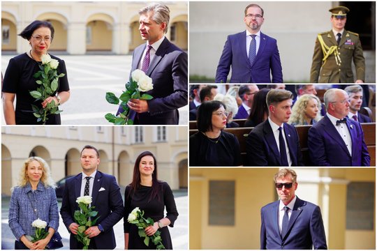 Lietuva atsisveikina su K. Prunskiene: kadruose – ištarti paskutinį „sudie“ plūstantys žmonės