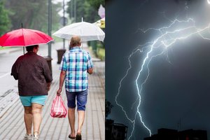 Naujausia prognozė: daliai Lietuvos – svarbus sinoptikų įspėjimas