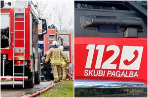 Varėnos degalinėje buvo išsiveržusios dujos – evakuoti 5 žmonės