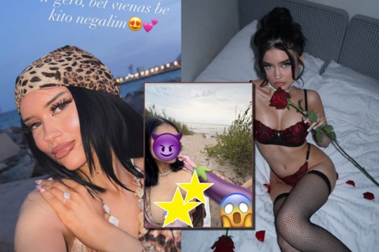 Po skundų dėl „OnlyFans“ kūrėjos Gerdos Bieliauskaitės sekso Lietuvos paplūdimyje – policijos atsakas