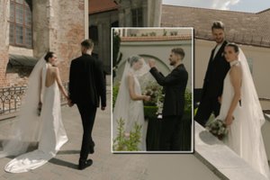Garsi manekenė Agnė Končiūtė atvėrė vestuvių paslaptis: vos 22 svečiai, ašaros ir pažadas mylimajam