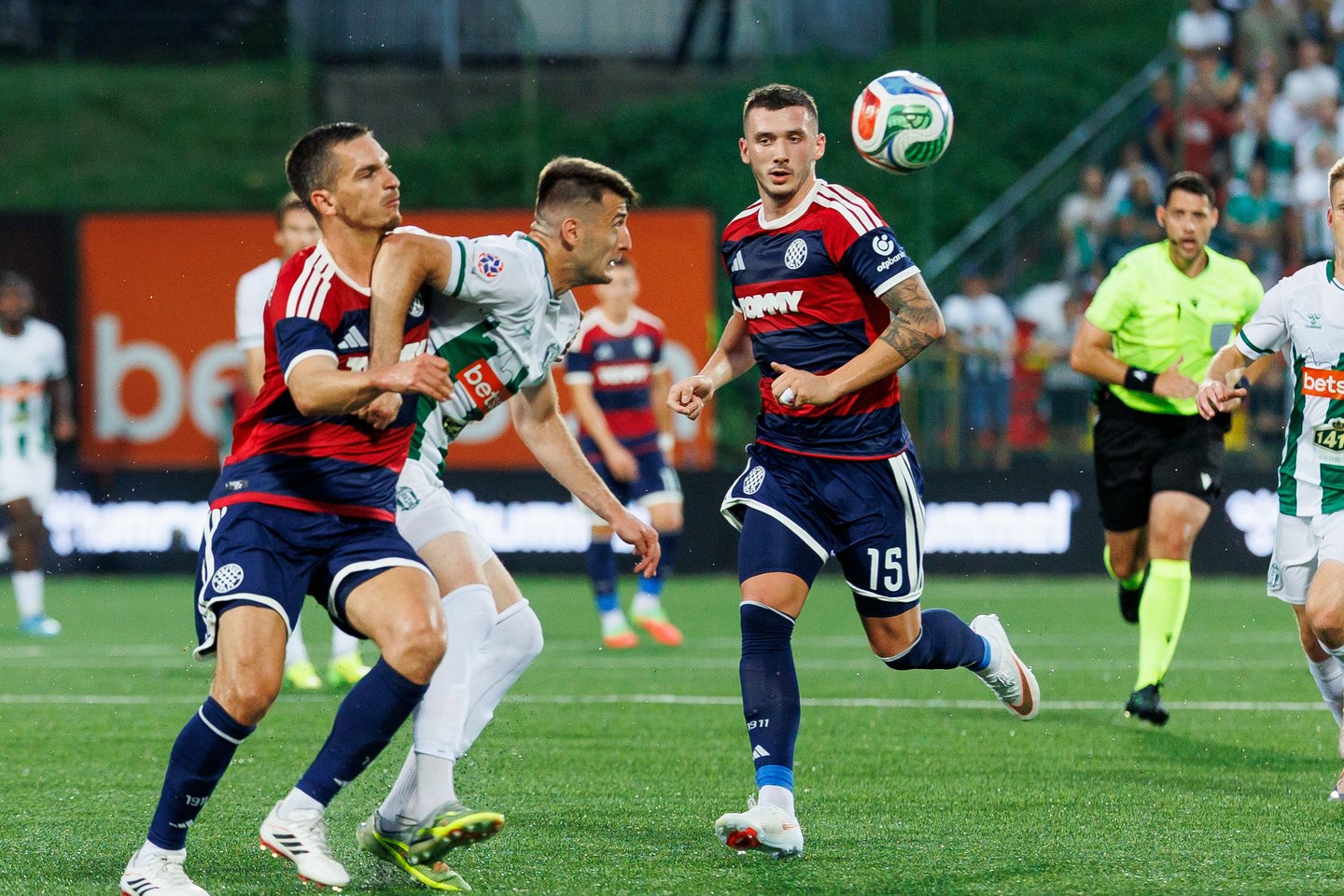 Žalgirio ir Hajduk rungtynės<br>T. Bauro nuotr.