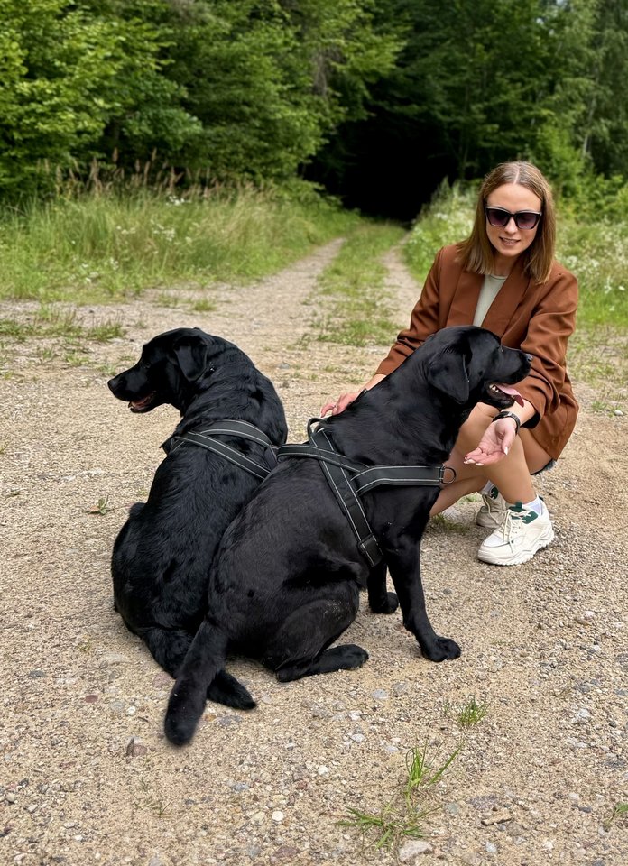 Šunų kirpėja Marija: „Kirpykloje jaučiuosi ten, kur ir turiu būti“ – sugrįžimas į Alytų atvedė prie mylimo darbo.<br> Asmeninio albumo nuotr.