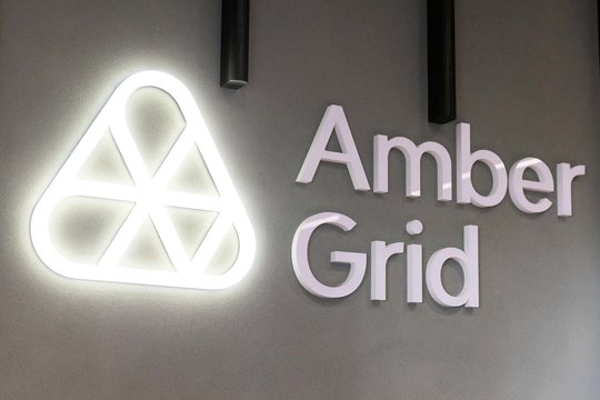 „Amber Grid“ grynasis pelnas per pirmąjį 2026 m. pusmetį augo 6 kartais
