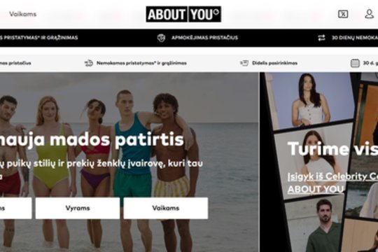 Iš puikiai žinomos internetinės parduotuvės – įspėjimas klientams dėl duomenų
