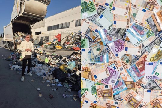 Šiukšlėse pradingęs milijonas: neįtikėtina išmesto loterijos bilieto gelbėjimo operacija Pietų Italijoje