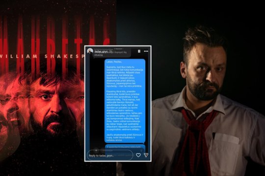 Juozo Miltinio dramos teatro skandale – naujas Tado Gryn ėjimas: paviešino iškalbingą žinutę
