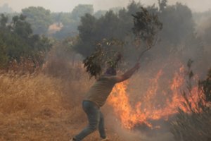 Netoli Italijos Gardos ežero siaučia gaisras – evakuojami žmonės
