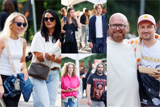 Į Moby koncertą plūdo stilinga publika: išskirtiniai įvaizdžiai traukė žvilgsnius