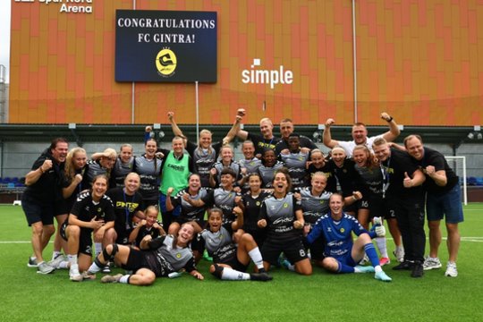 „Gintra“ paguldė Rygos klubą ir tęs kovas UEFA Europos taurės atrankoje