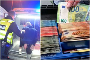 Klaipėdietis aplinkinių akivaizdoje iš parduotuvės kasos čiupo pinigus ir paspruko