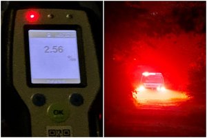 Prisigėręs vyras Kėdainių r. sėdo ant motociklo ir išvažiavo – spėkite, kas nutiko toliau