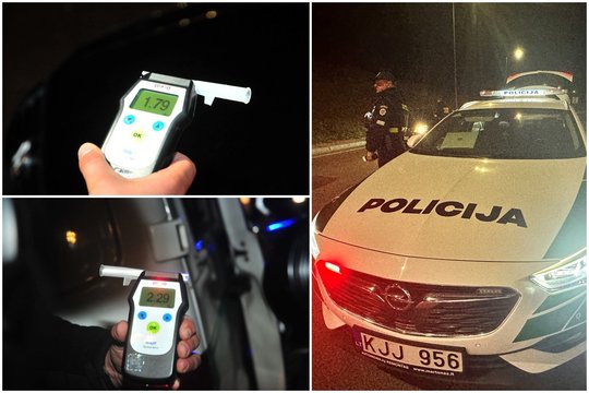 Keliuose vėl šiurpino girti vairuotojai – pradėta mažiausiai 14 ikiteisminių tyrimų