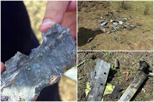 Moldovoje – galingas sprogimas: rastos drono nuolaužos