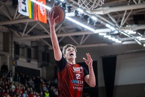 Donatas Sabeckis rungtyniaus Jonavoje