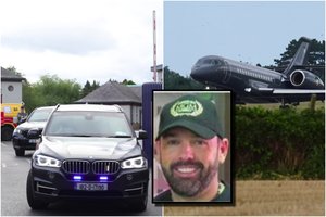 Po 10 m. slapstymosi – dramatiška pabaiga: Airijoje nusileido lėktuvas su vienu ieškomiausių nusikaltėlių
