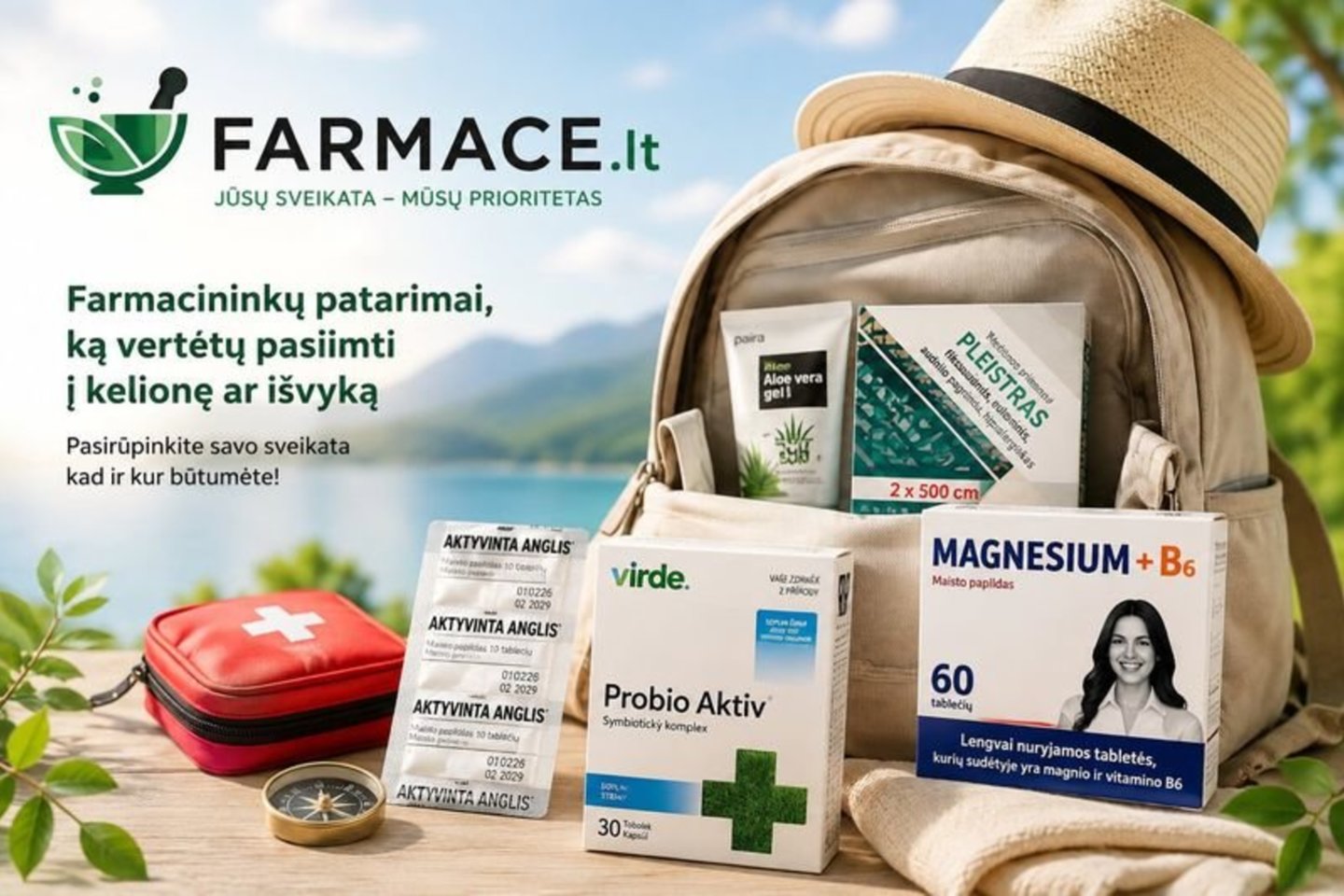 FARMACE.LT – lietuviška elektroninė parduotuvė, siūlanti kruopščiai atrinktus sveikatos, grožio ir geros savijautos produktus.